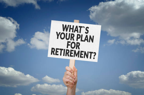What`s your plan for retirement? concept